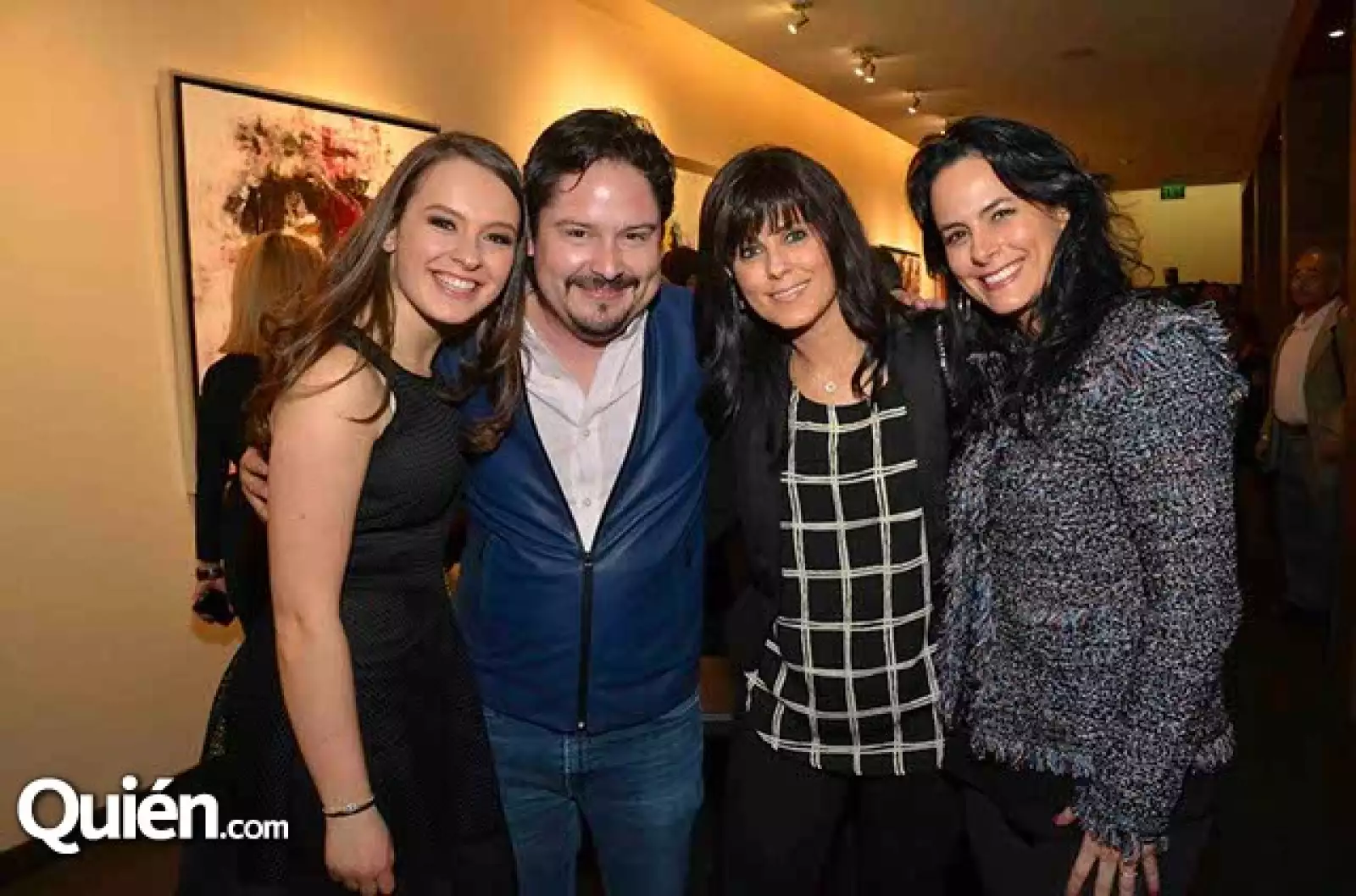 Daniela Krchmer,Eduardo Rábago,Dalia y Sharon Gittler.