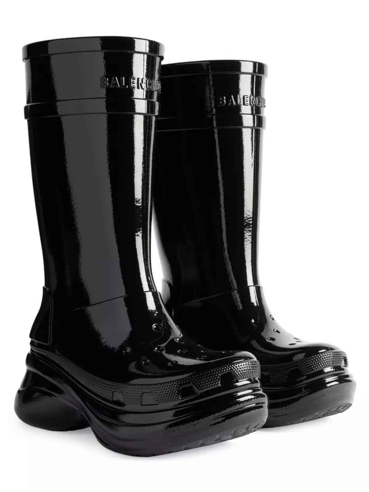 Balenciaga X Crocs Boots