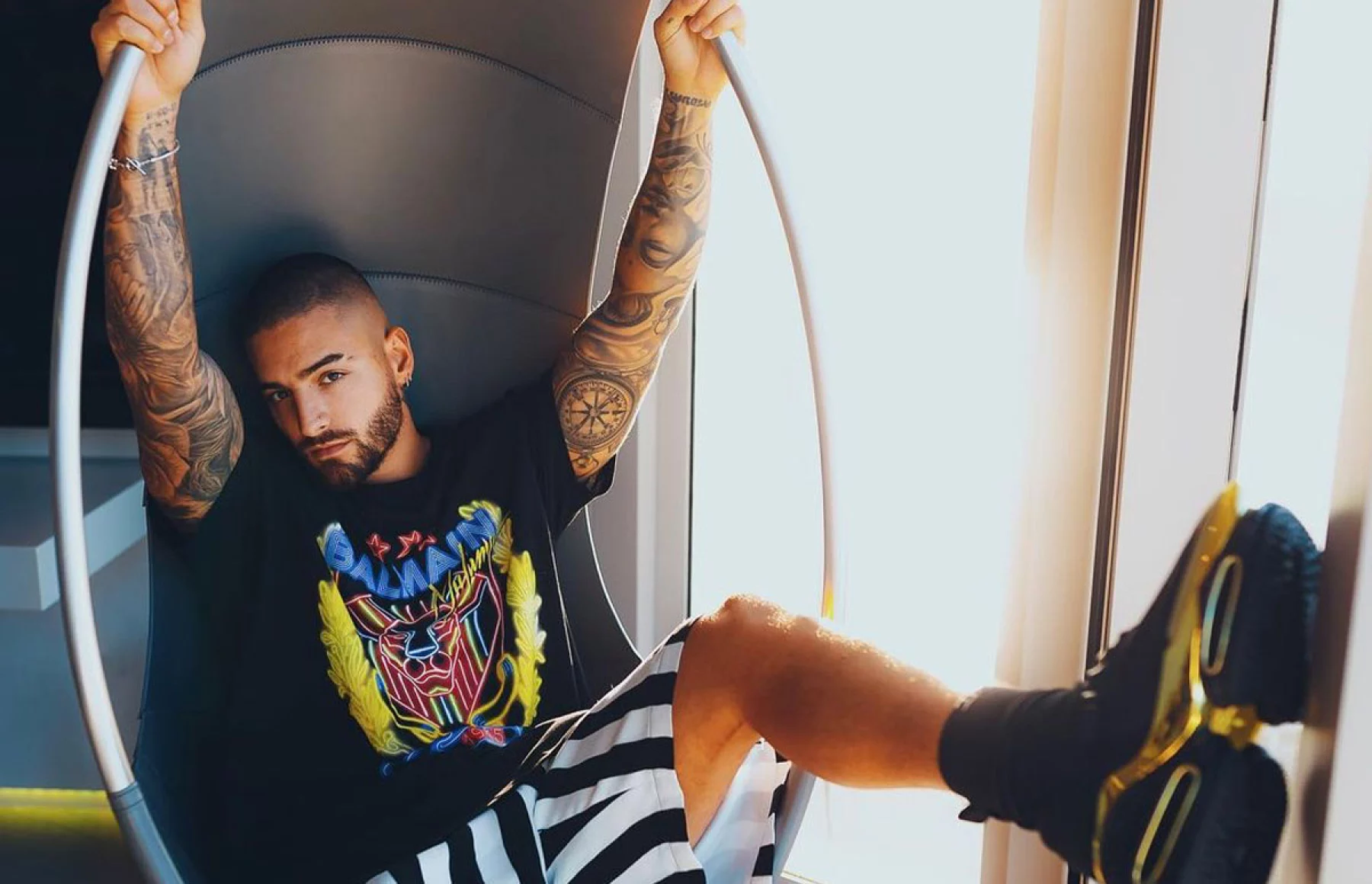 Maluma x Balmain