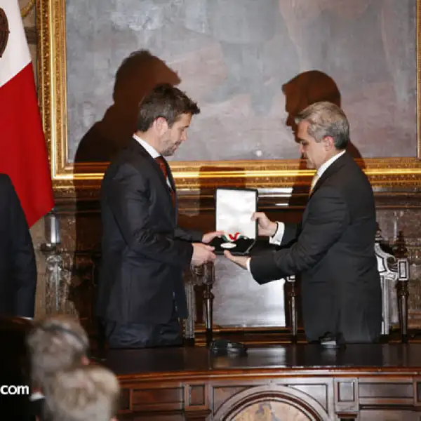 Elias Azar,Su Alteza Real Federico de Dinamarca,Miguel Ángel Mancera