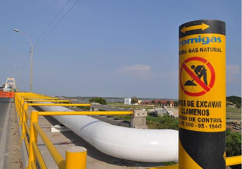 Tubo de gas