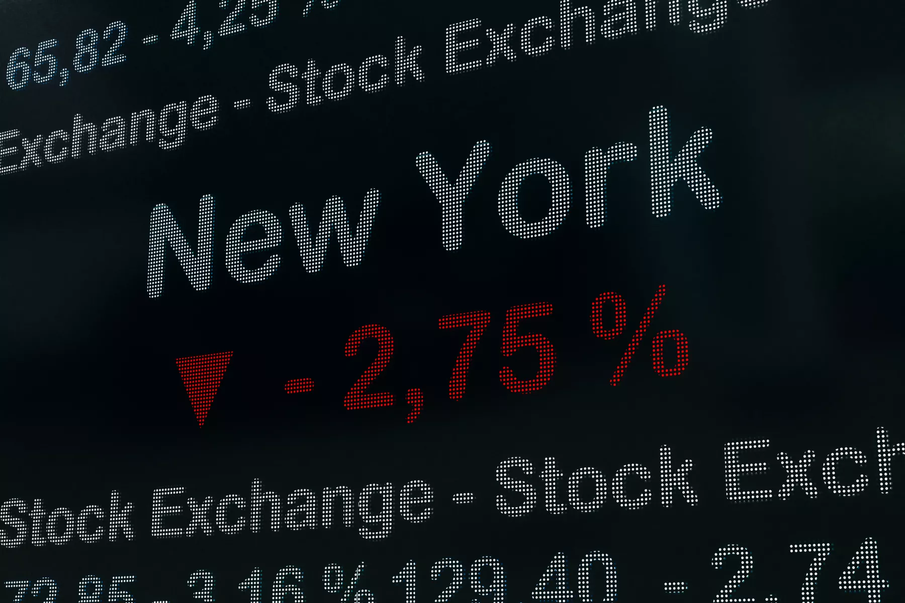 Wall Street cierra con pérdidas