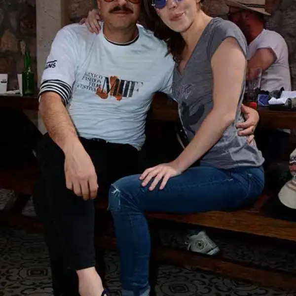 Andrés Almeida y Marina Sodi