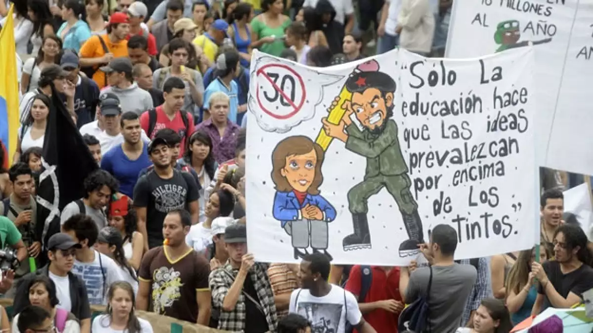 Protestas en Colombia