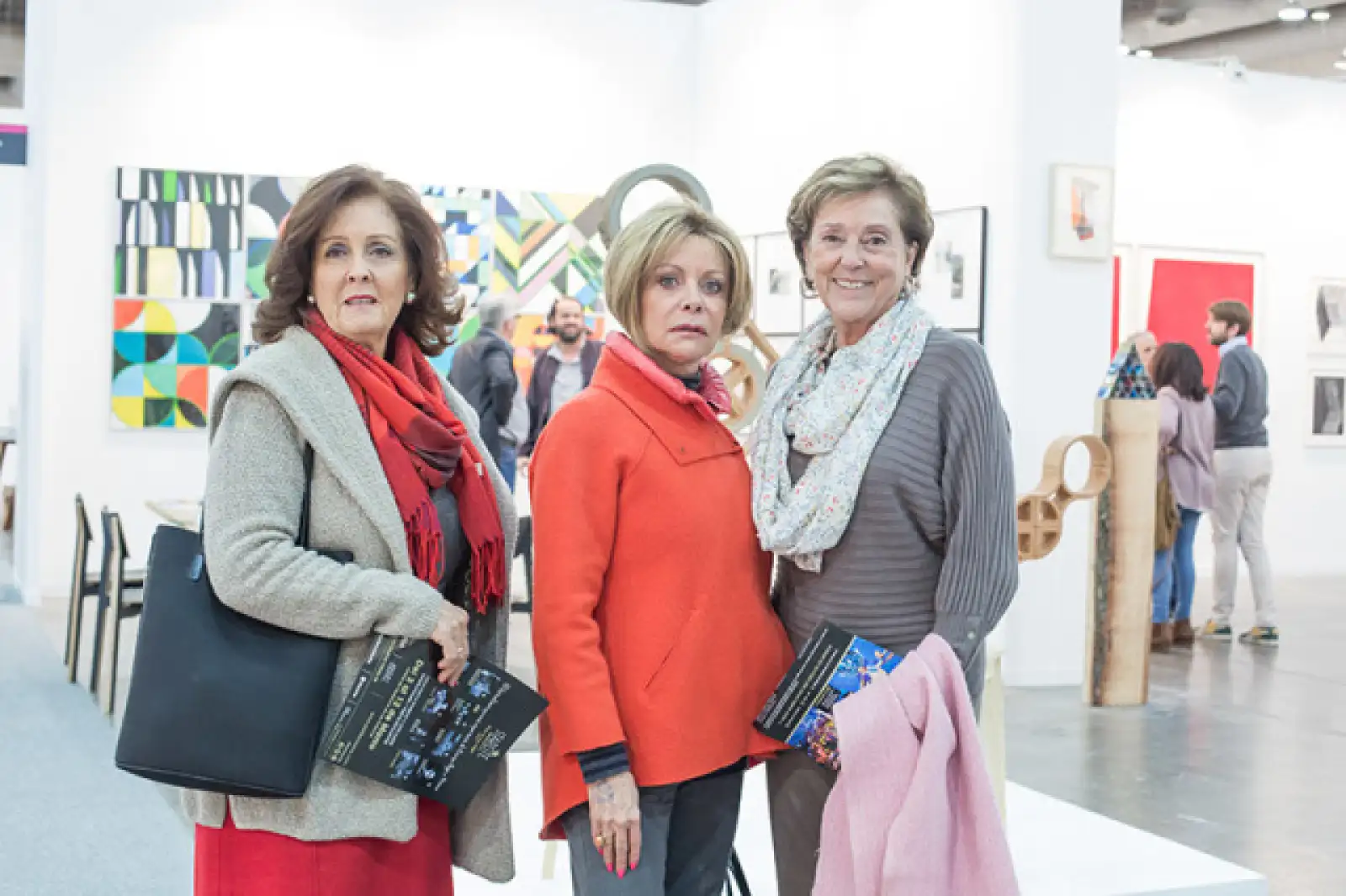 Magdalena López Morton, Rebecca Gómez y Sandra Fernández Cueto