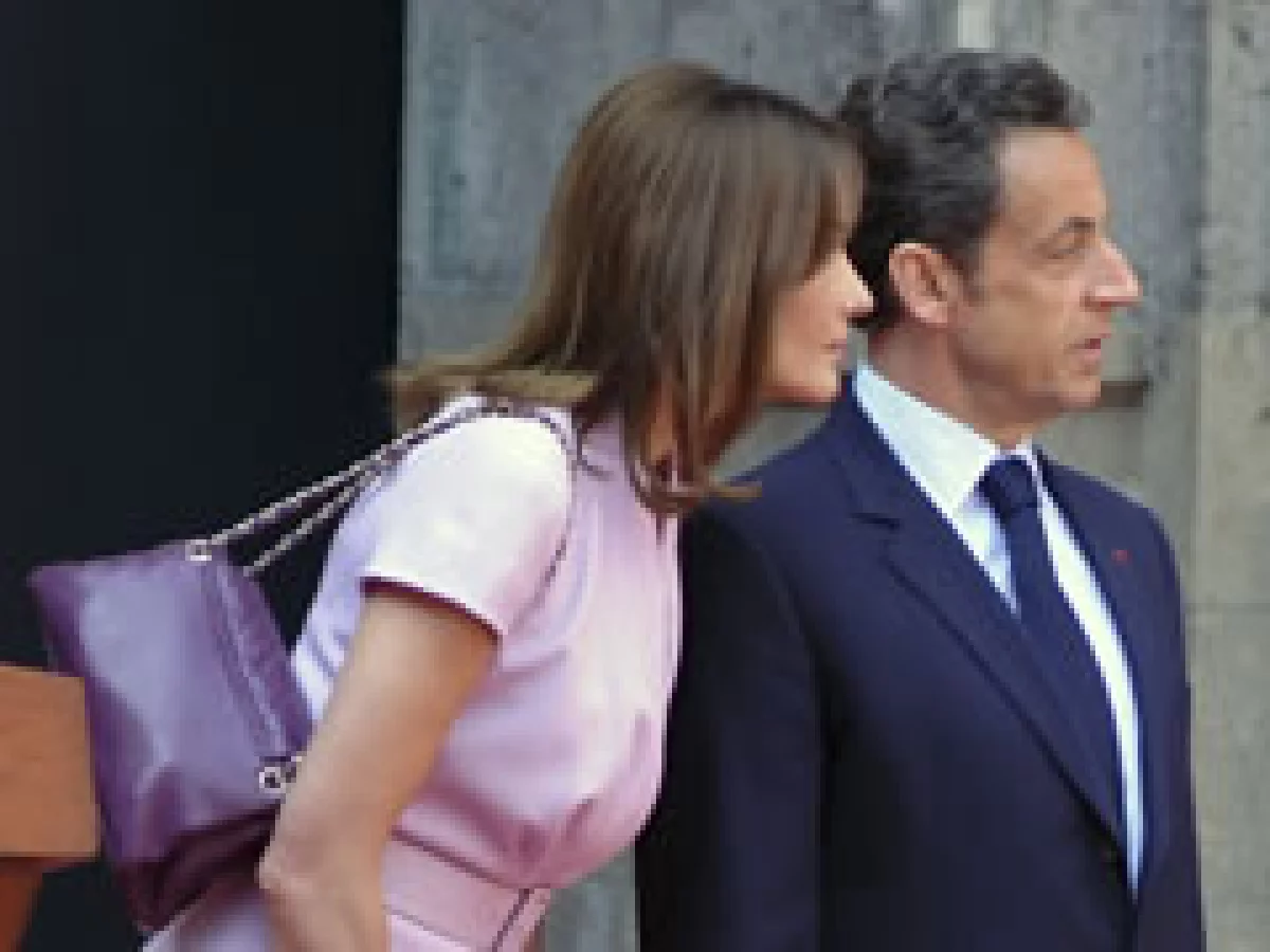 Carla Bruni y Nicolas Sarkozy se encuentran de visita en México. (Foto: Reuters)