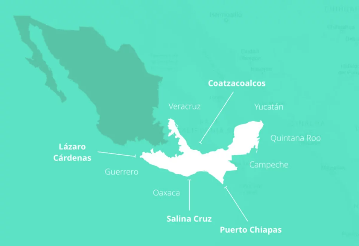 Las Zonas Económicas Especiales buscan darle mayor impulso financiero a la región del sur de México.
