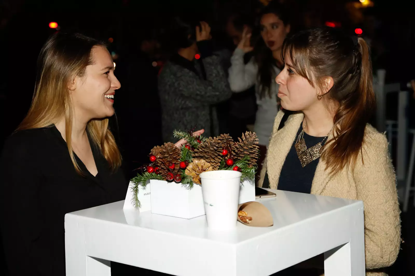 Evento de Lacoste -Una noche navideña bajo la Torre Eiffel