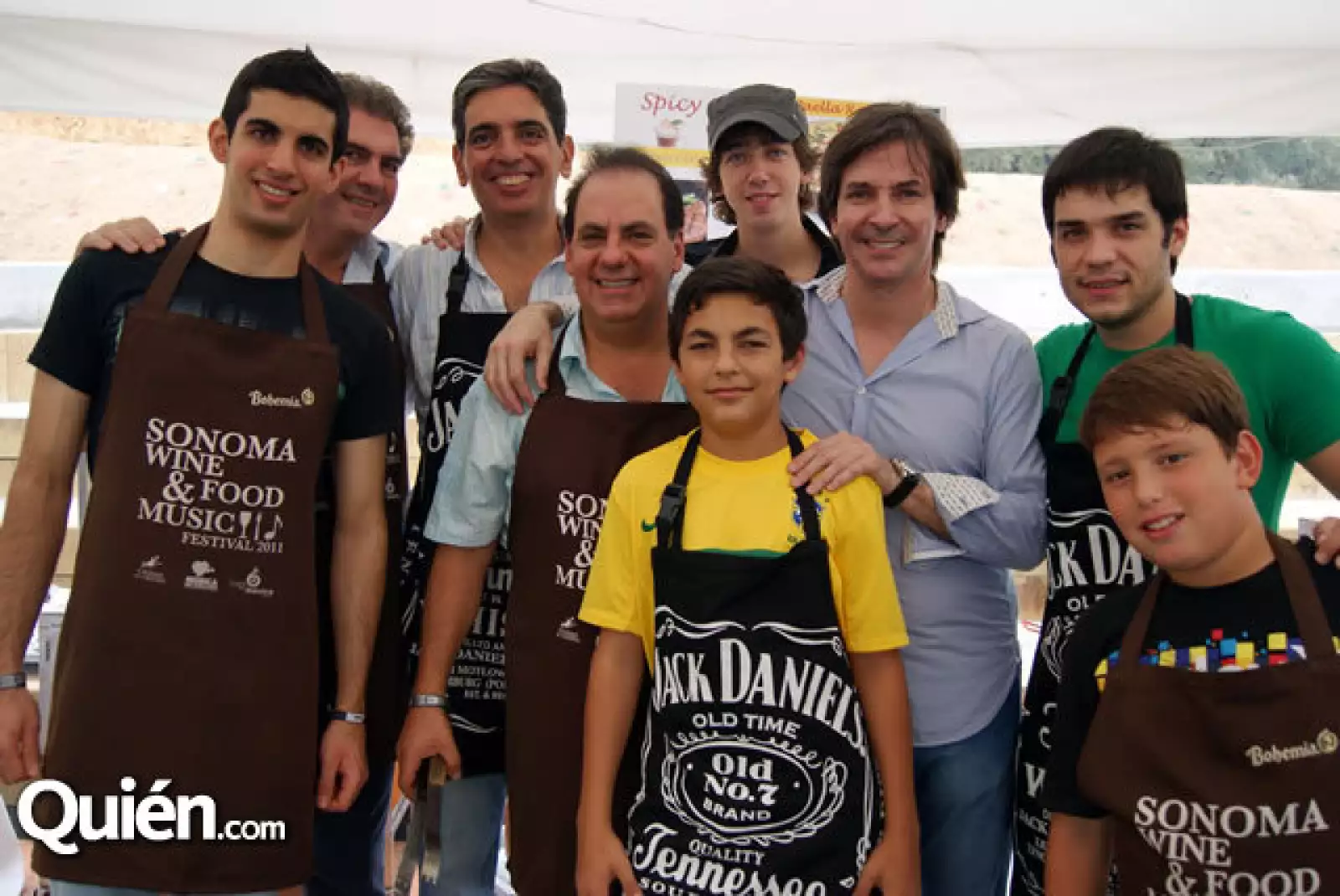 Ramón Zablah,Ricardo Zablah,Ramón Zablah,Hernán Marcos,Daniel Segovia,Arturo Ramírez,Alejandro Lozano y Fernando Pérez