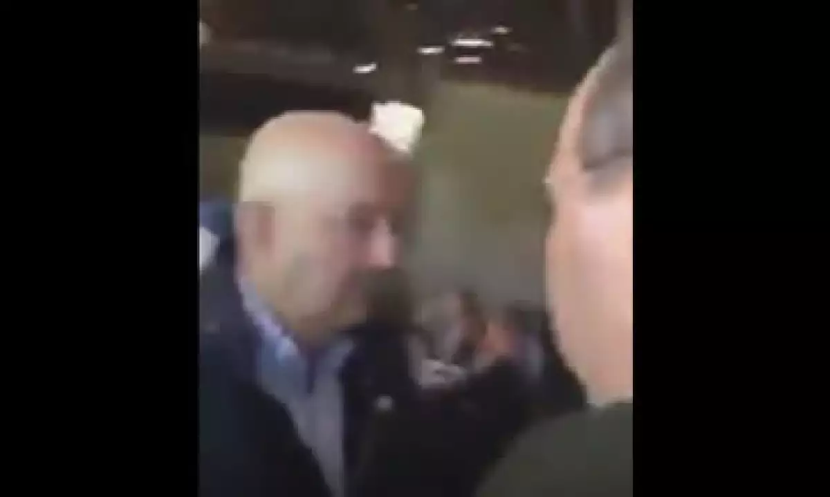 El expresidente Carlos Salinas estaba entre los invitados de Diego Fernández de Cevallos. (Foto: Periscope/Xochitl Gálvez Ruiz )