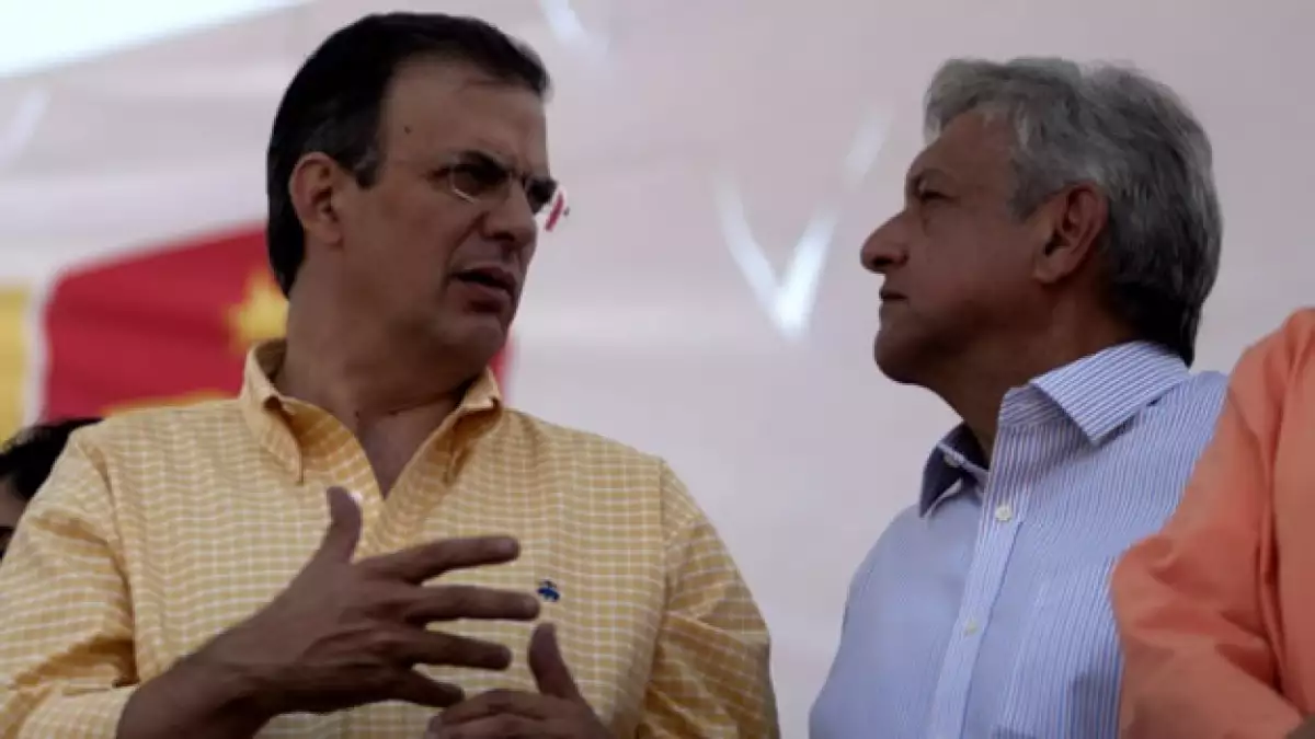 Marcelo Ebrardy Andrés Manuel López Obrador