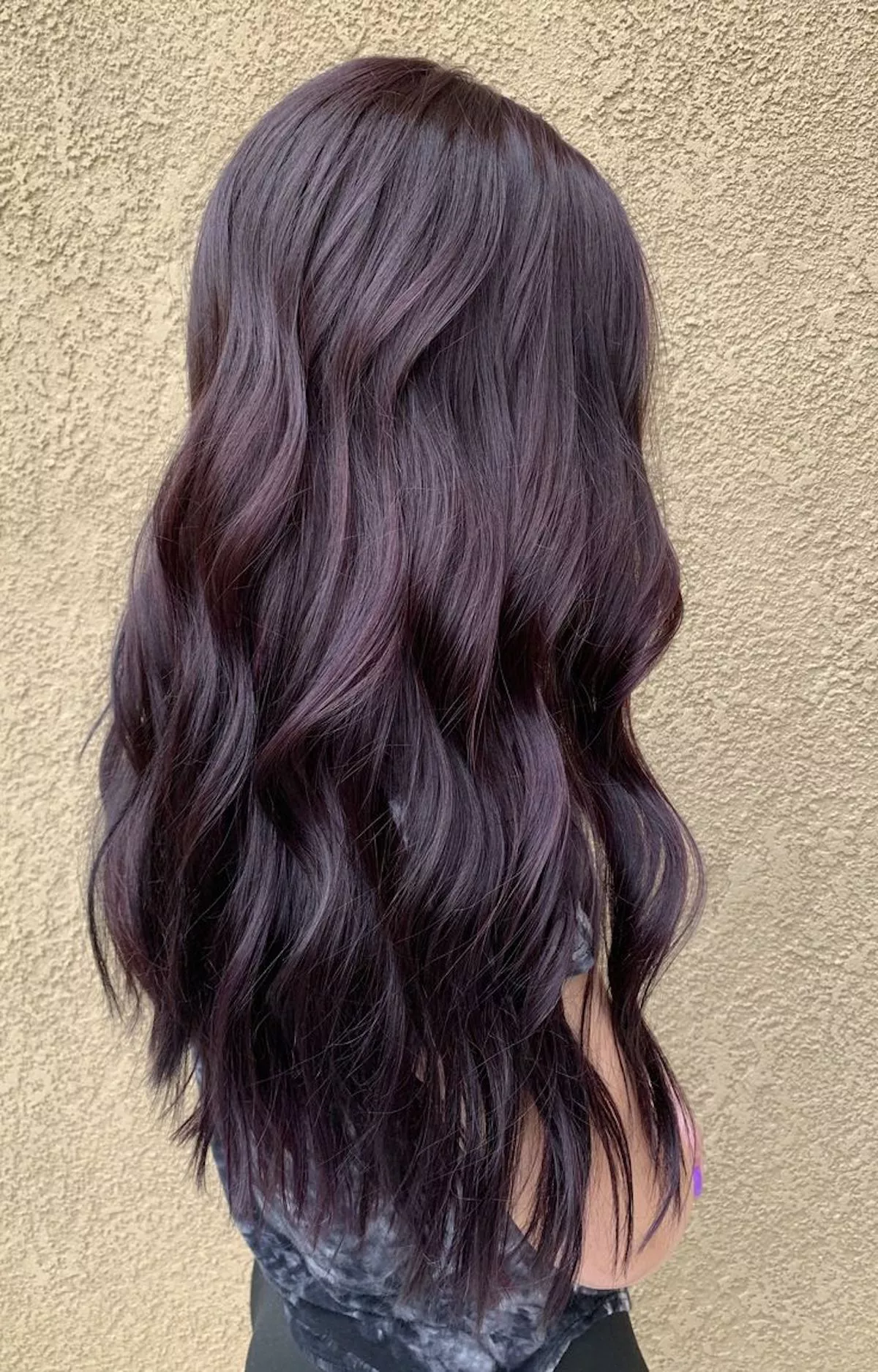 pelo morado 