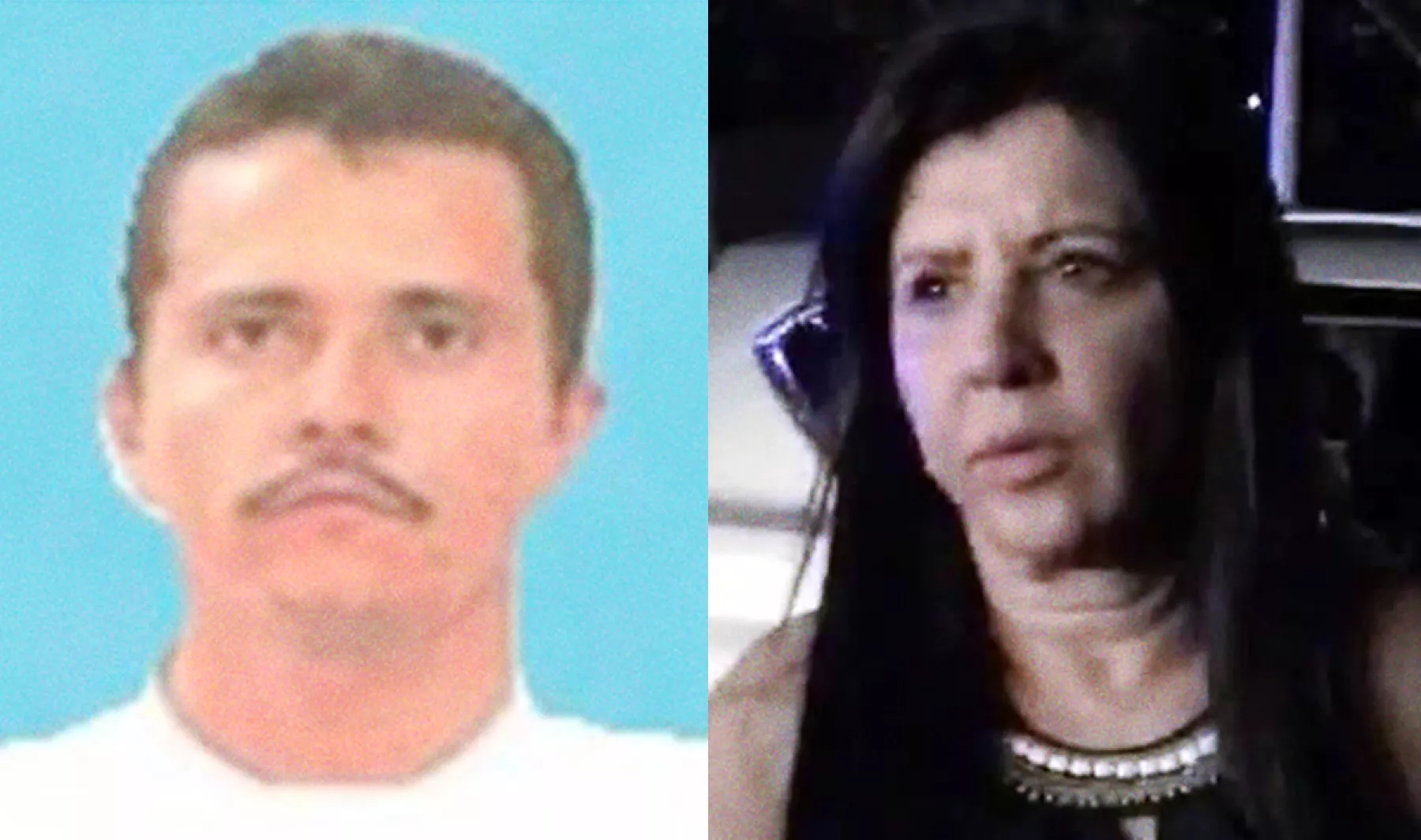 "El Mencho", presunto líder del CJNG, y Rosalinda González, su esposa 
