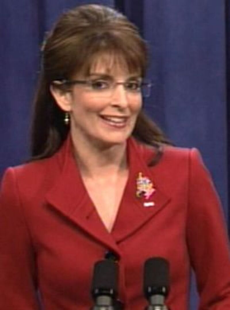 La ganadora del Emmy, Tina Fey, ha hecho una interpretación de Sarah Palin que ha encantado a los estadounidenses.