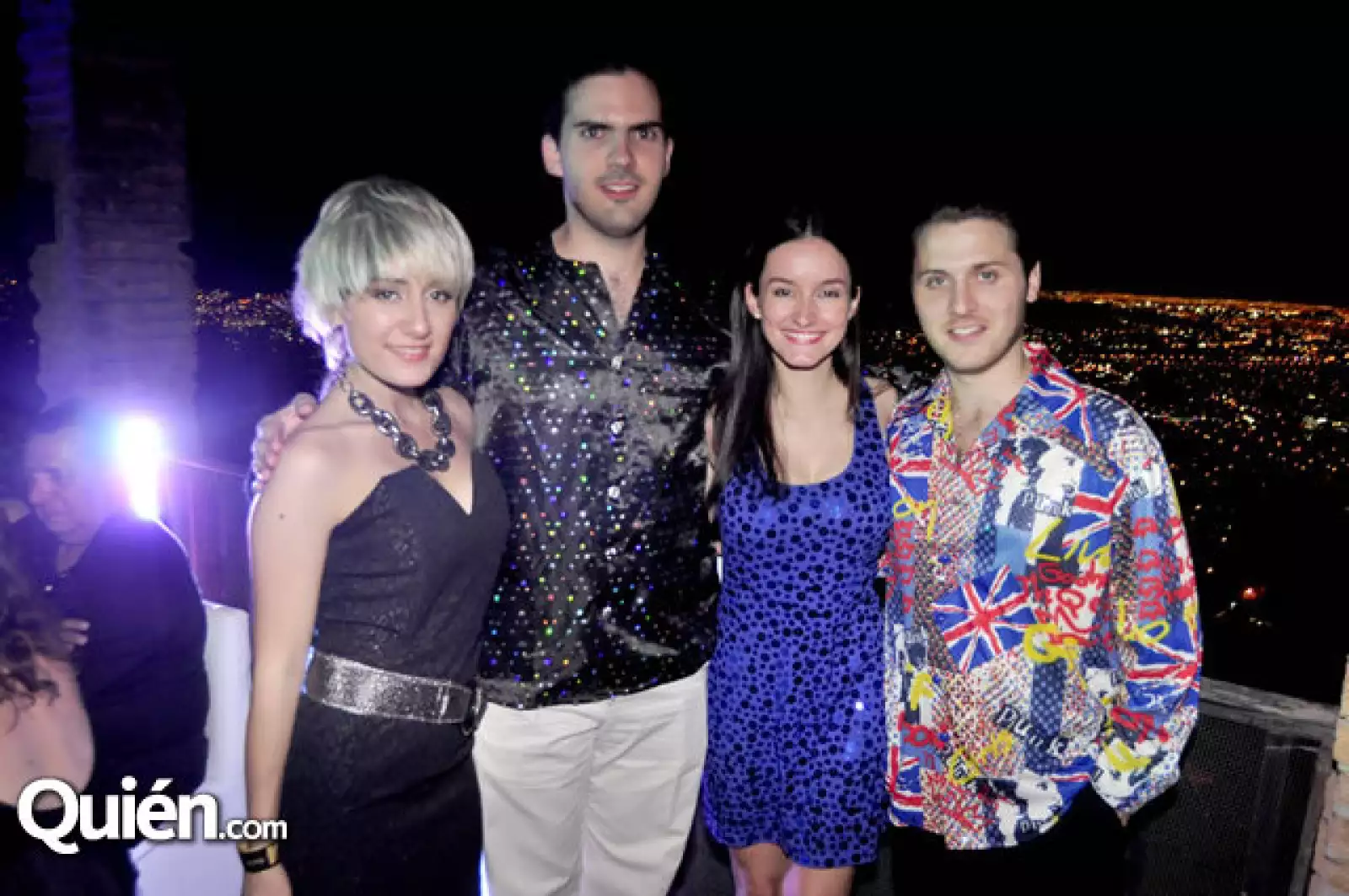 Paulina Garza, Daniel Lankenau, Ana Sofía Guajardo y Gabriel Garza