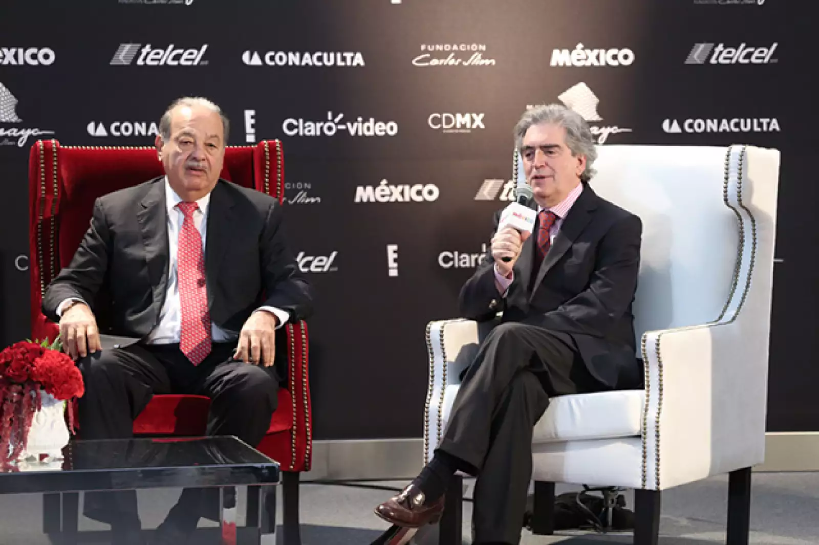 Carlos Slim. Rafael Tovar y de Teresa