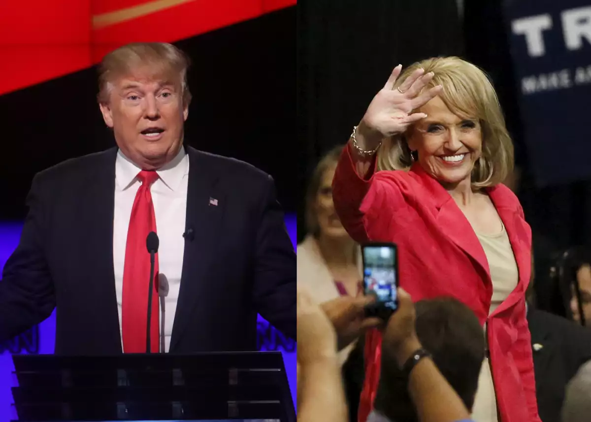 Jan Brewer expresó sus deseos de ser compañera de fórmula de Donald Trump.