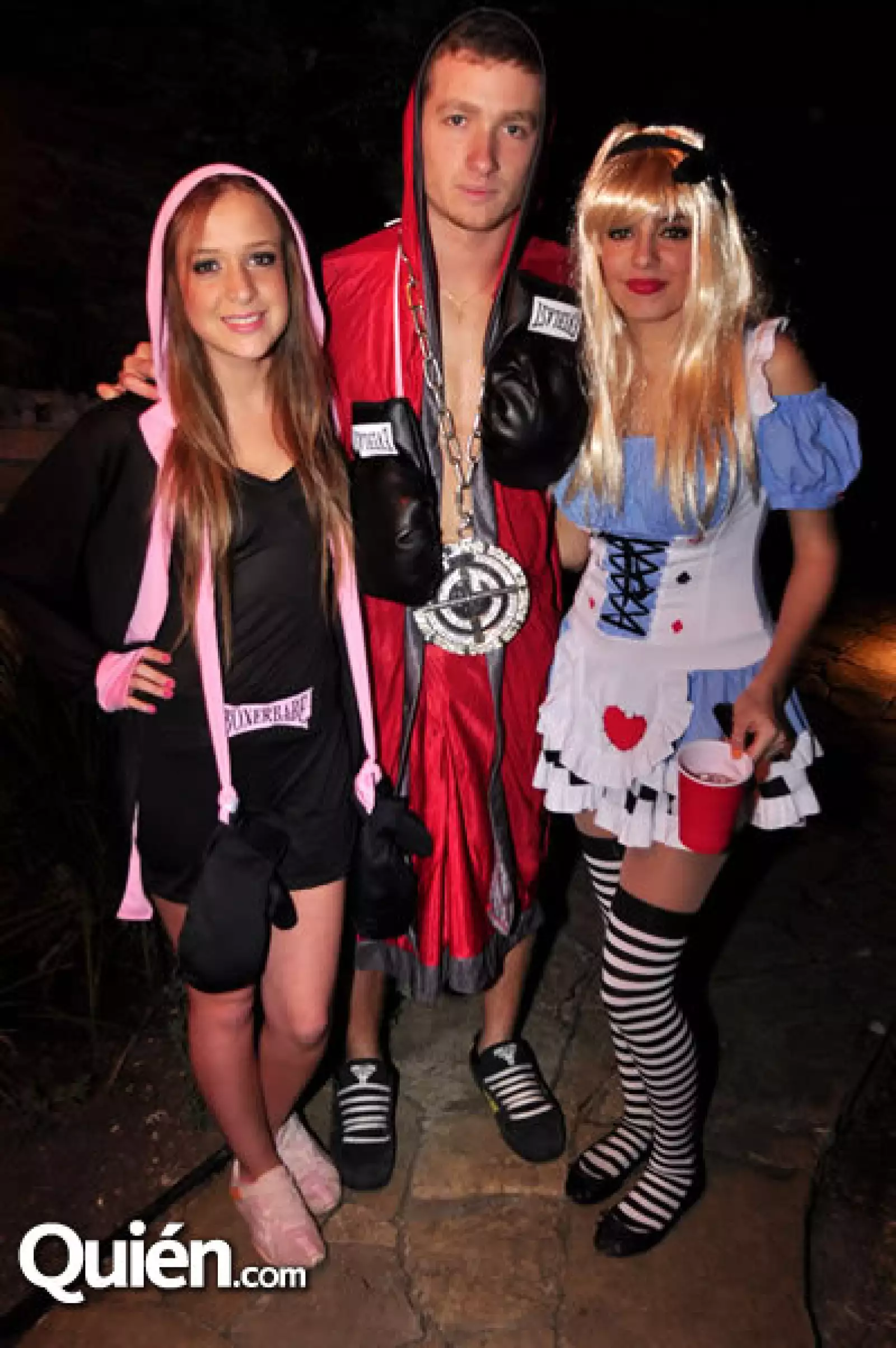 Fernanda Portes,Tomás Poblete y Marifer García