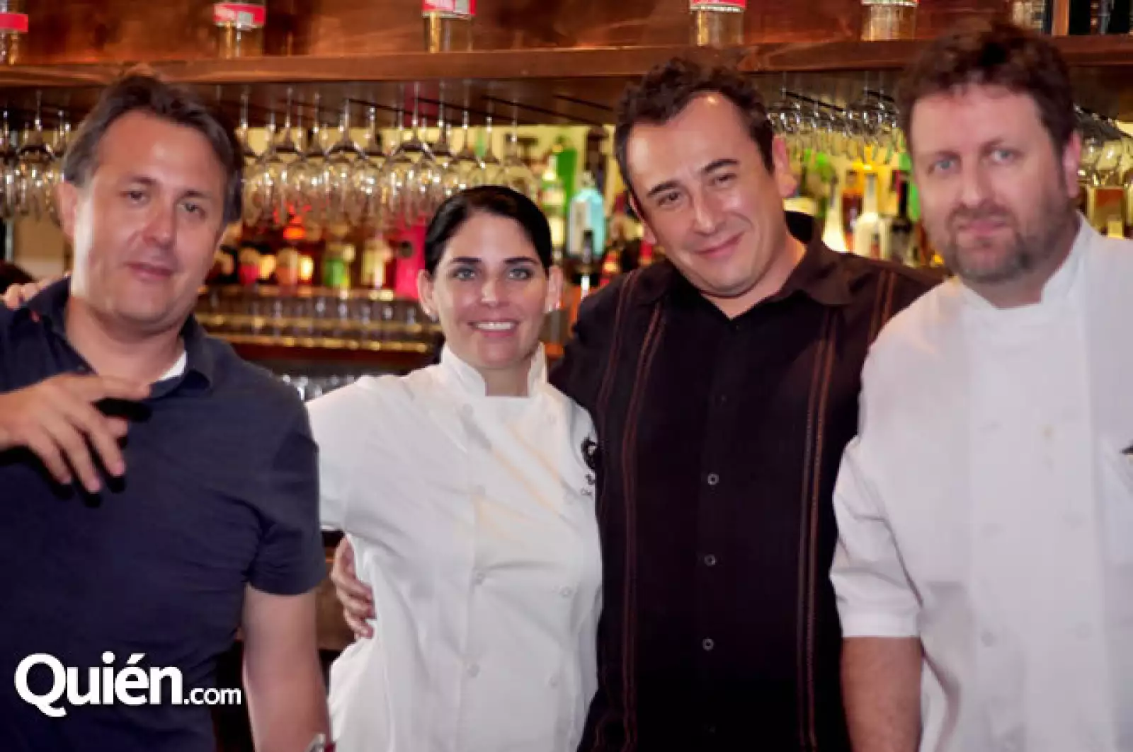 Guillermo González Beristáin, Chef Zahie Téllez, Alejandro Zárate y Chef Adrián Herrera