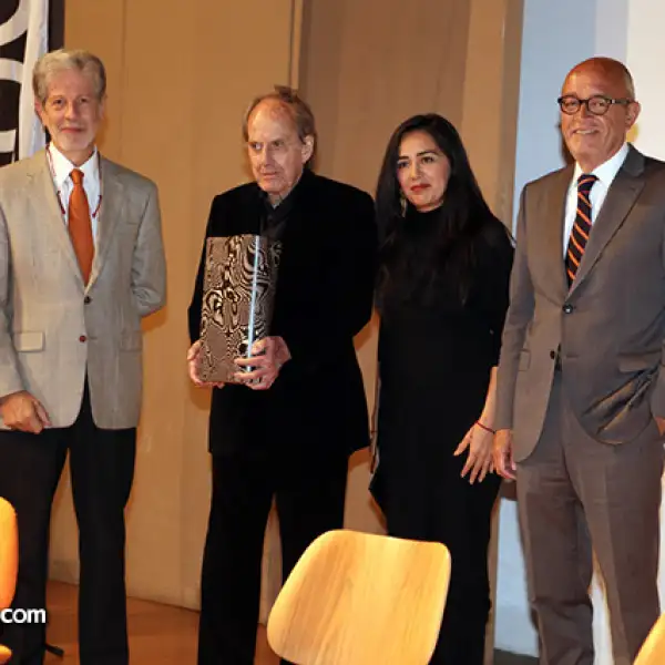 Héctor Rivero,Teodoro González de León,Greta Arcila y Jorge Gamboa