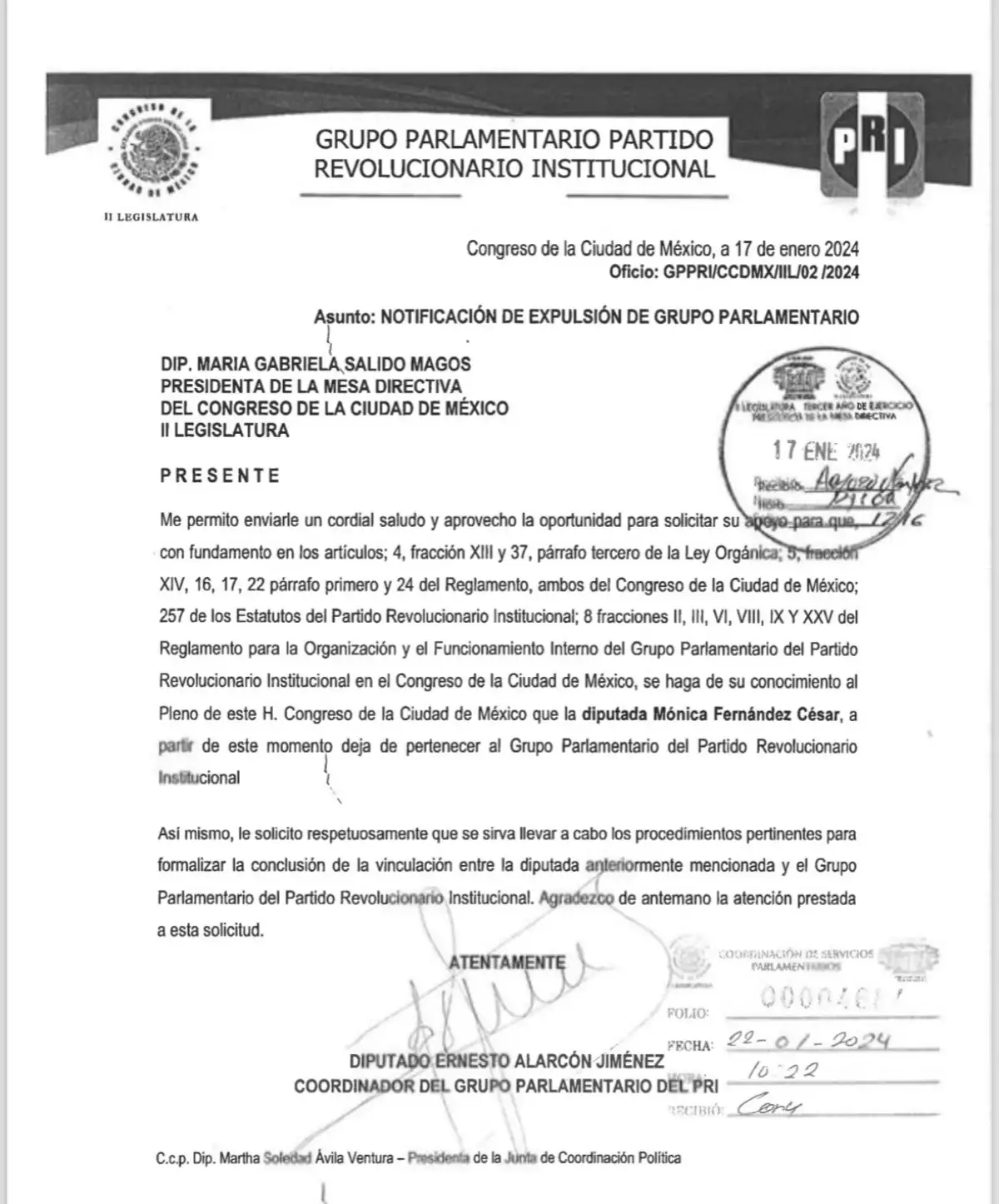 Expulsión-Mónica-Fernández