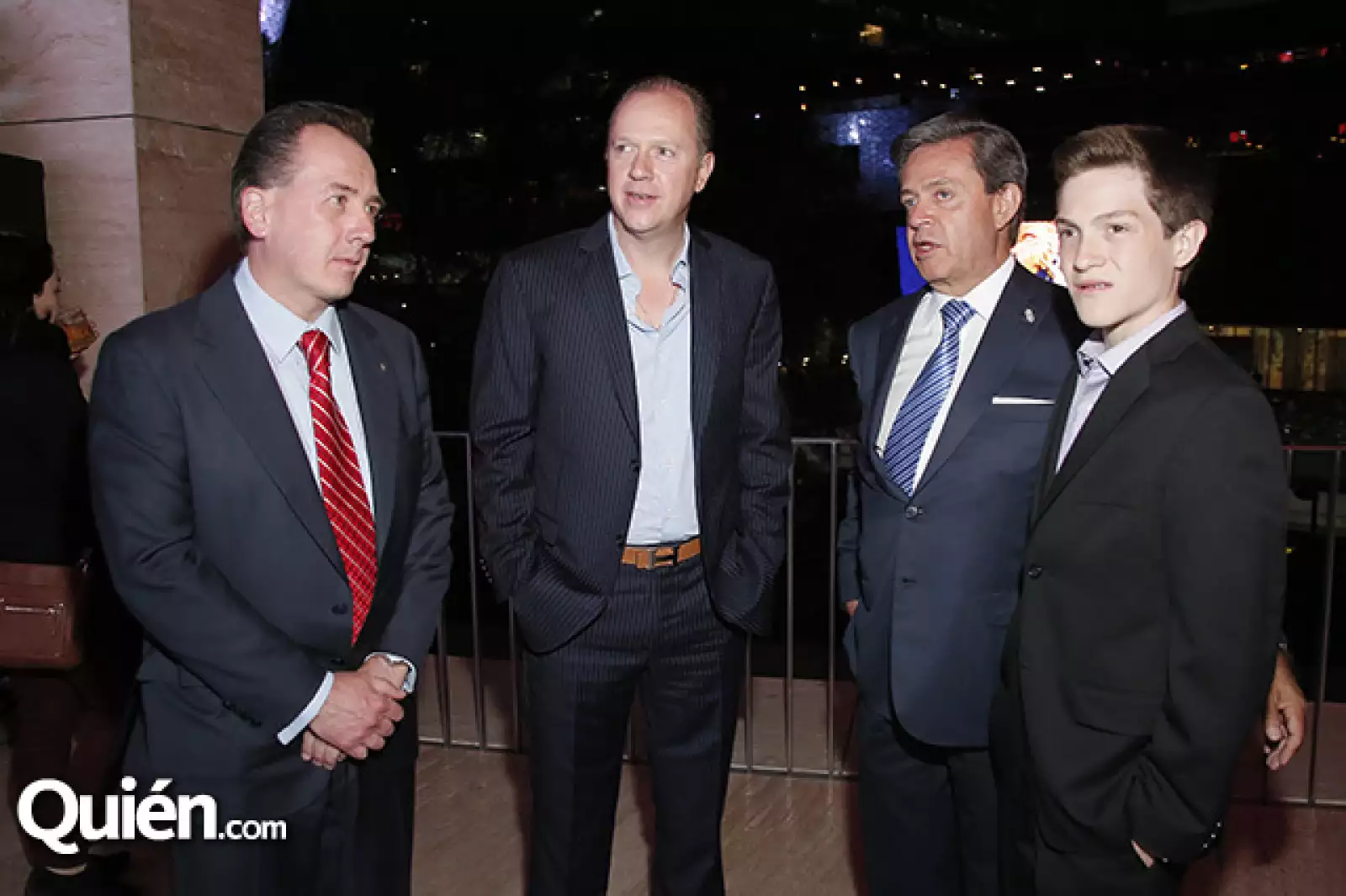 José Solana, Rodrigo González, Carlos y Nicolas Peralta