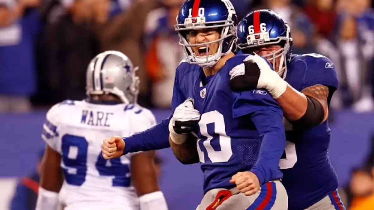 manning nfl gigantes nueva york vaqueros cowboys