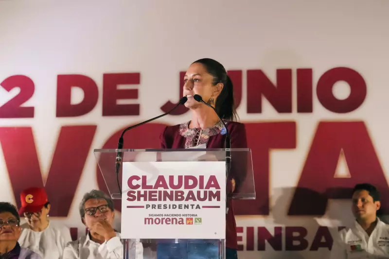 Claudia Sheinbaum en la BJ