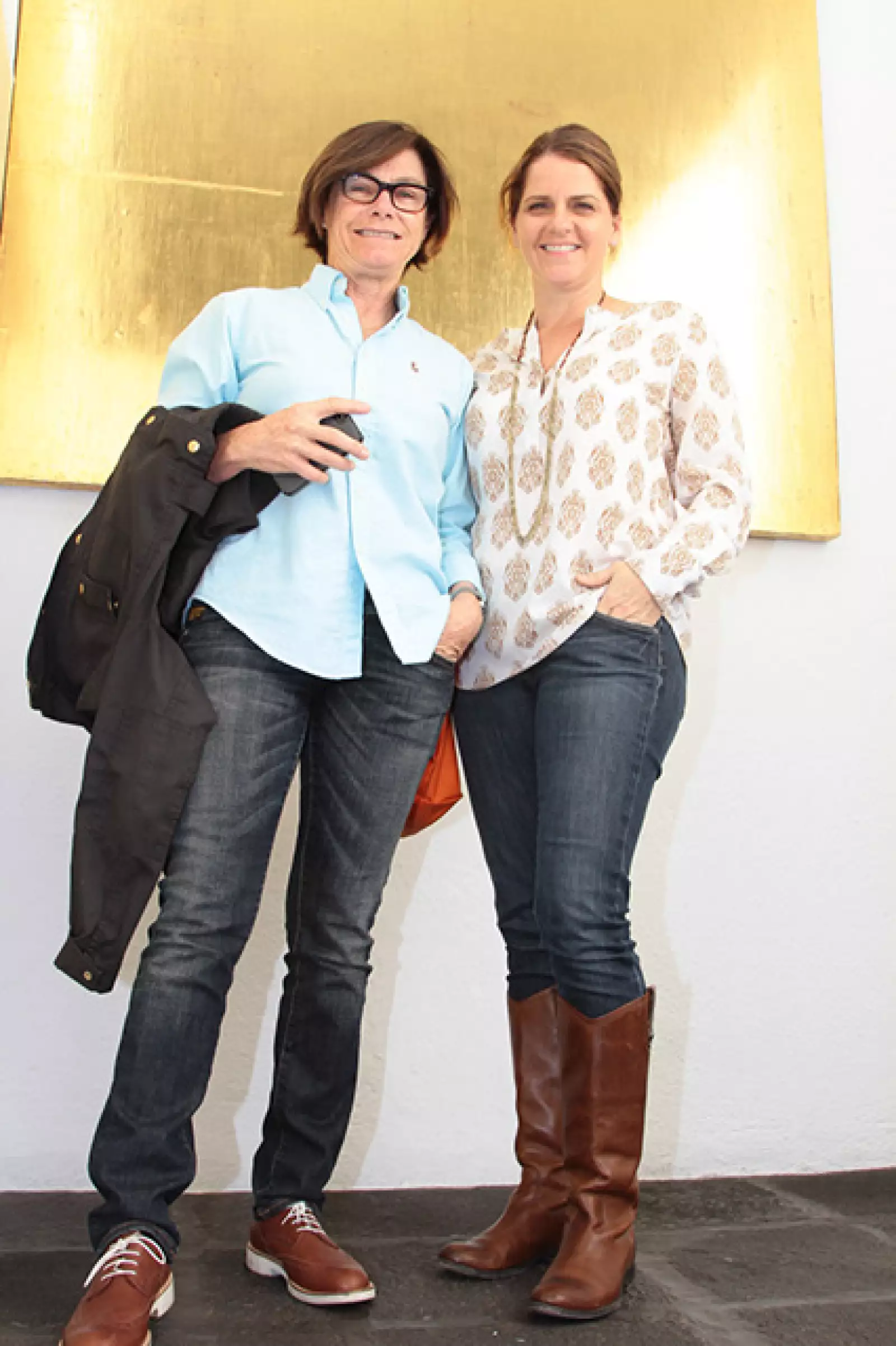 Georgere Vairo y Jenn Kennedy del Museum of Contemporary Art Santa Barbara California