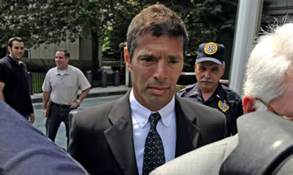 David Friehling, el padre del suicida, se declaró culpable de fraude bursátil en 2009 (Foto: AP)