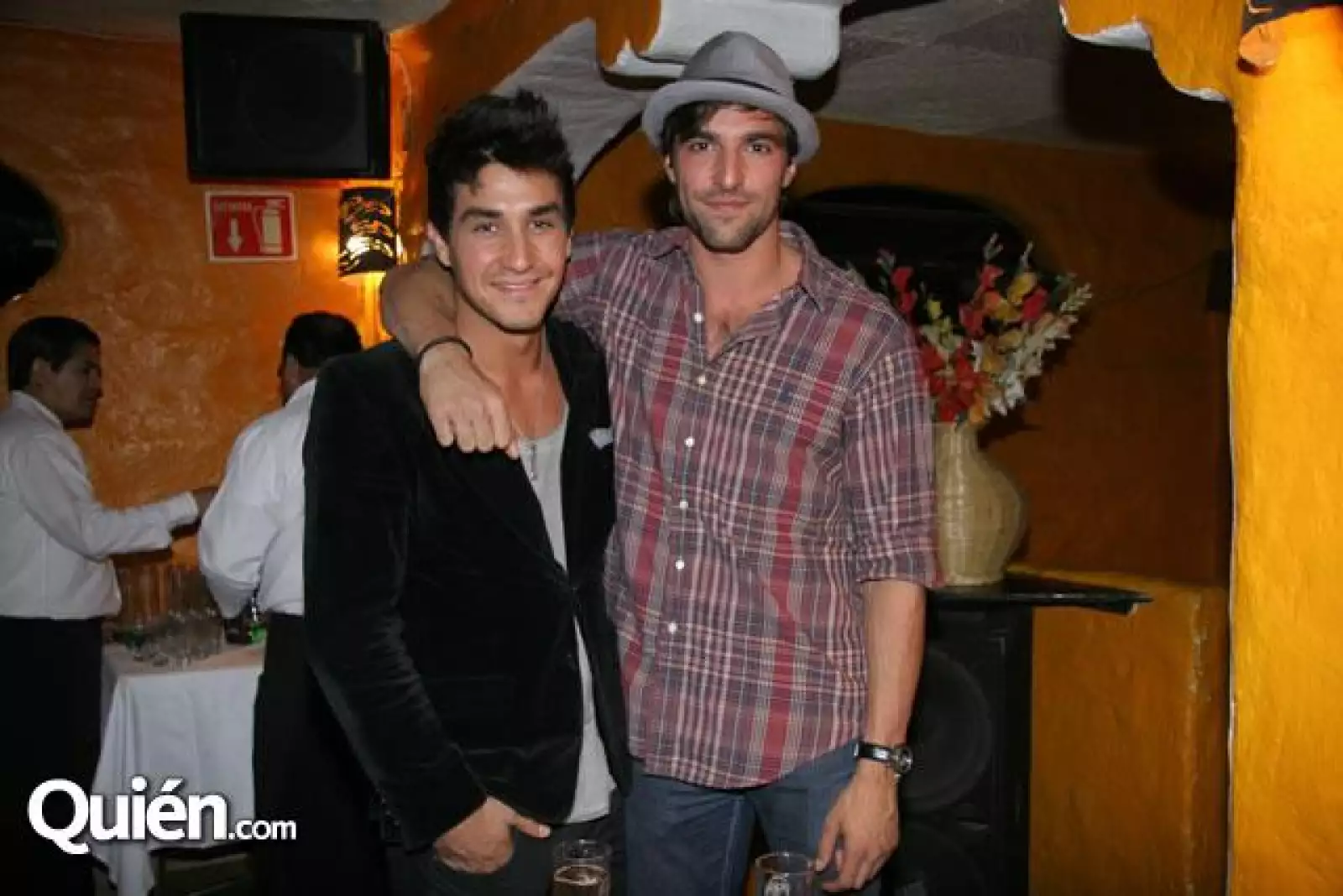 Emmanuel Orendayn y Osvaldo de León