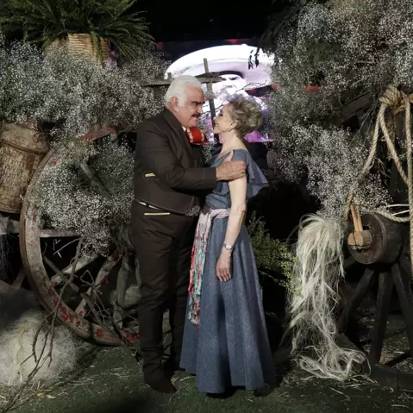 Vicente Fernández y Cuquita