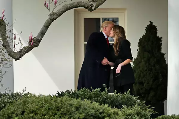 President Trump Departs White House For Ohio