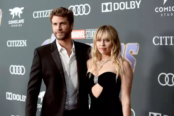 Liam Hemsworth y Miley Cyrus