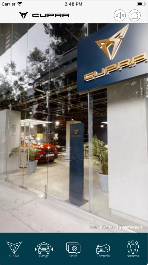 Aplicación de Cupra