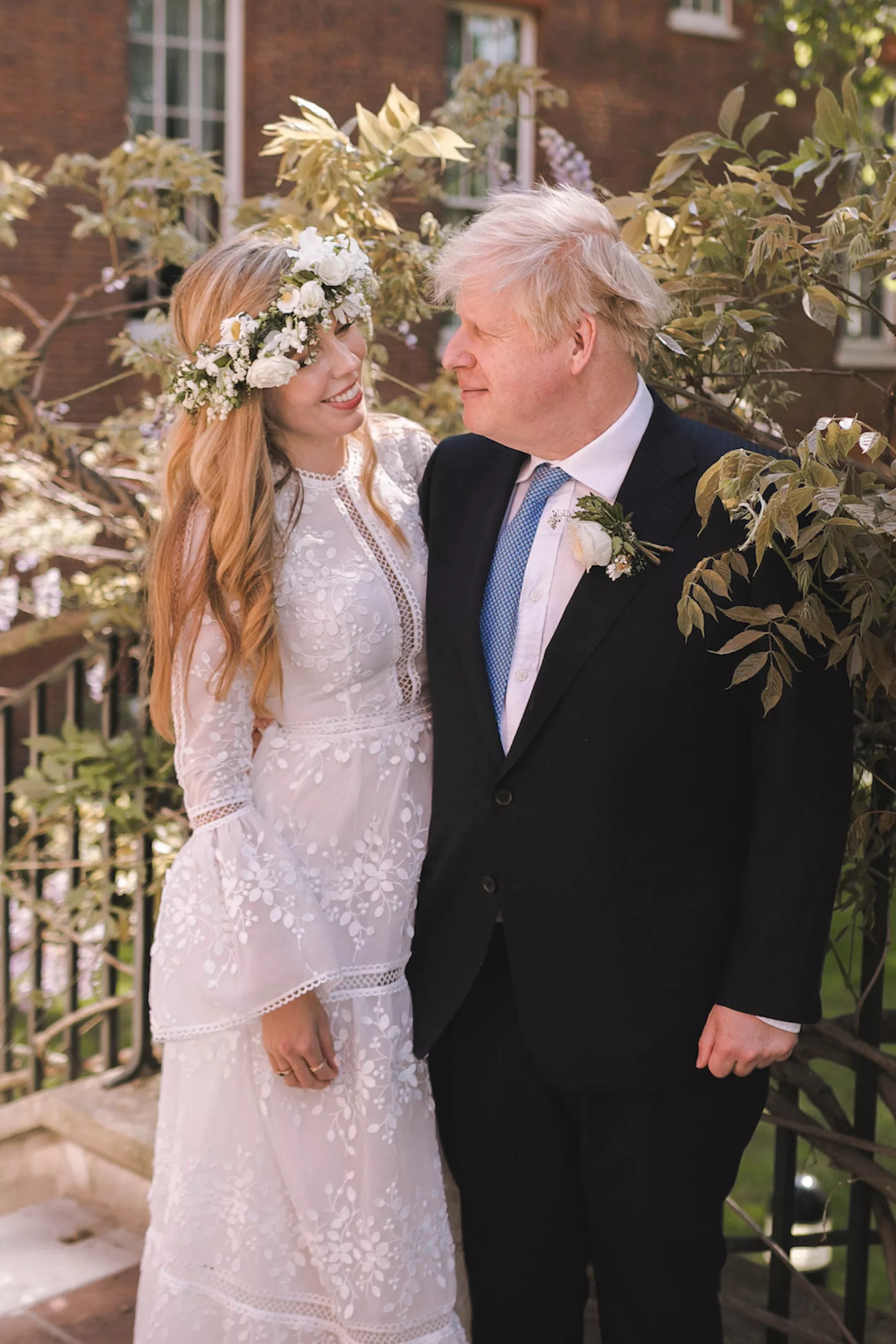 BRITAIN-POLITICS-JOHNSON-WEDDING