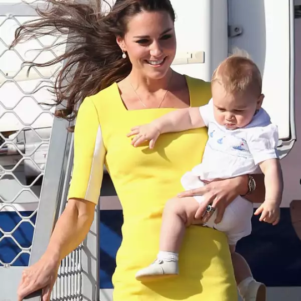 Todo lo que se ponga Baby George se agota, desde pantalones hasta zapatos.