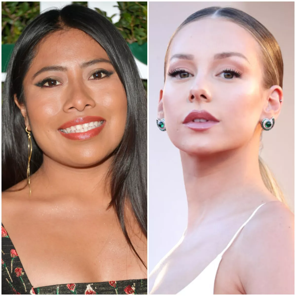 Yalitza Aparicio y Ester Expósito