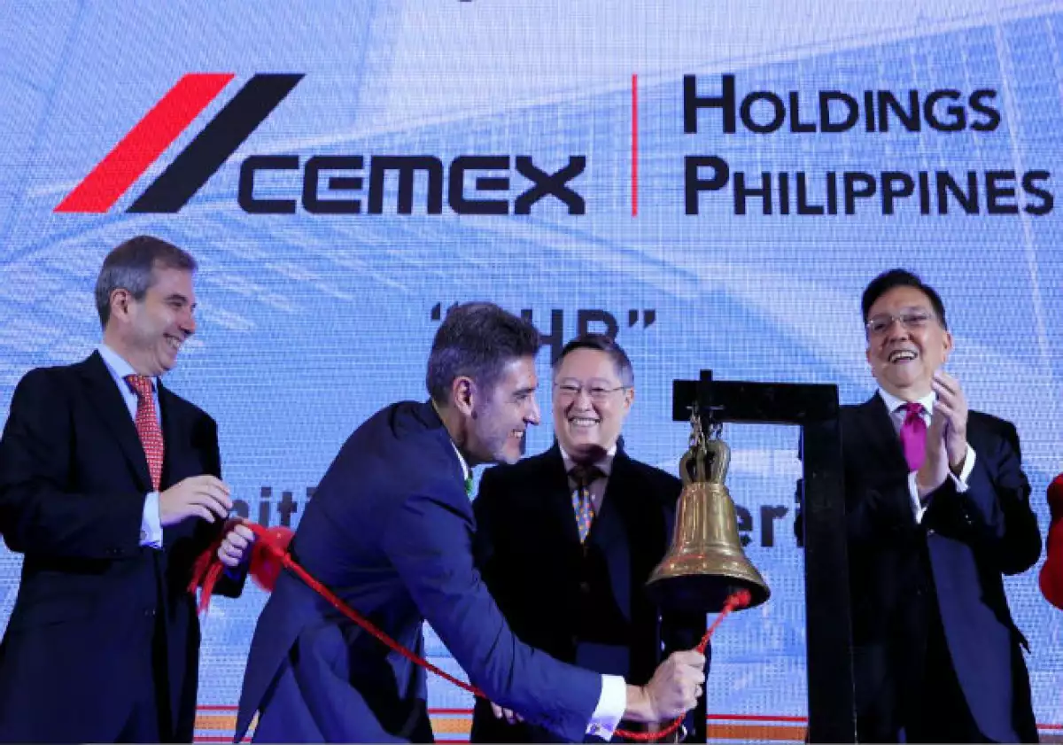 Cemex Holdings Philippines debuta en la bolsa de Manila