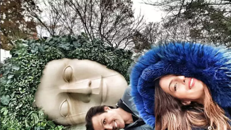 Claudia Álvarez y Billy Rovzar en Japón