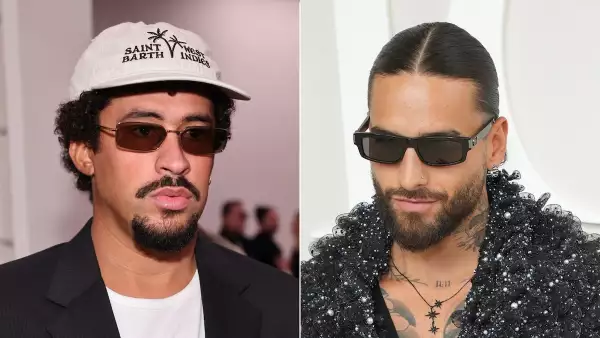 Imagen armada de Bad Bunny y Maluma