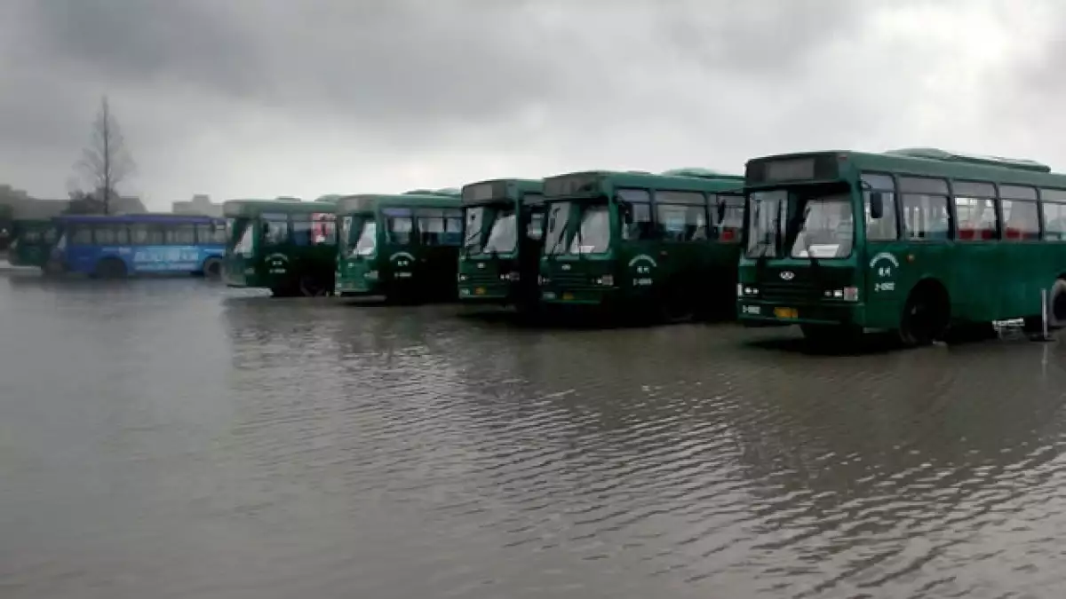inundacion china asia lluvias