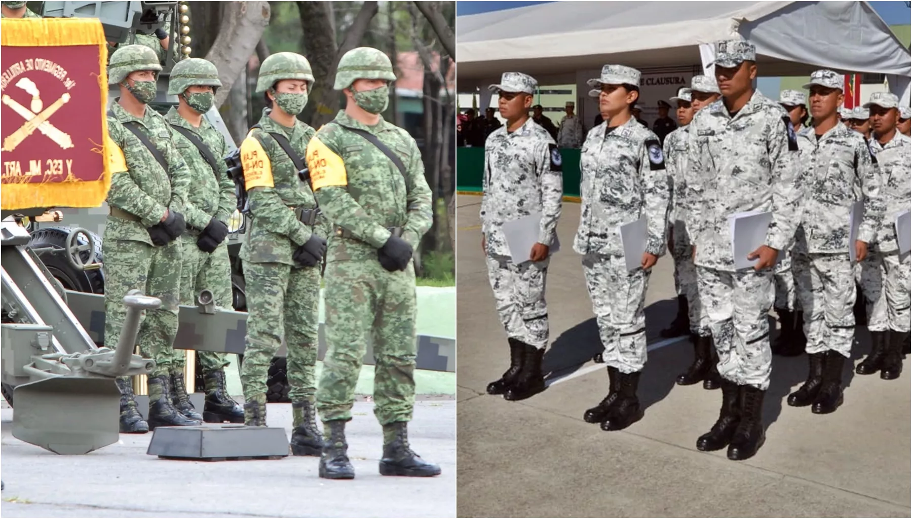 Cuál es la diferencia entre la Guardia Nacional y el Ejército mexicano?