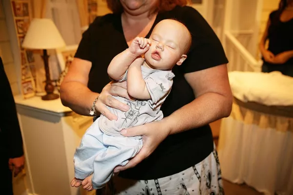Figura de Shiloh Jolie Pitt en el museo Madame Tussauds