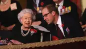Reina Isabel II y príncipe William