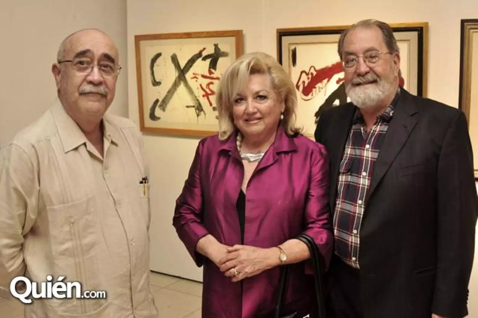 Xavier Moyssén,Diana Calvillo y Gerard Cantú
