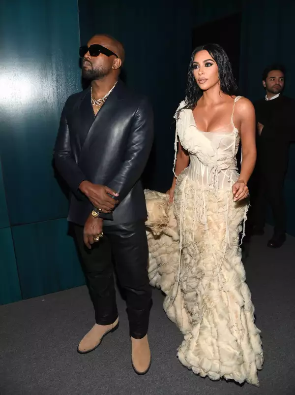 Kanye West y Kim Kardashian