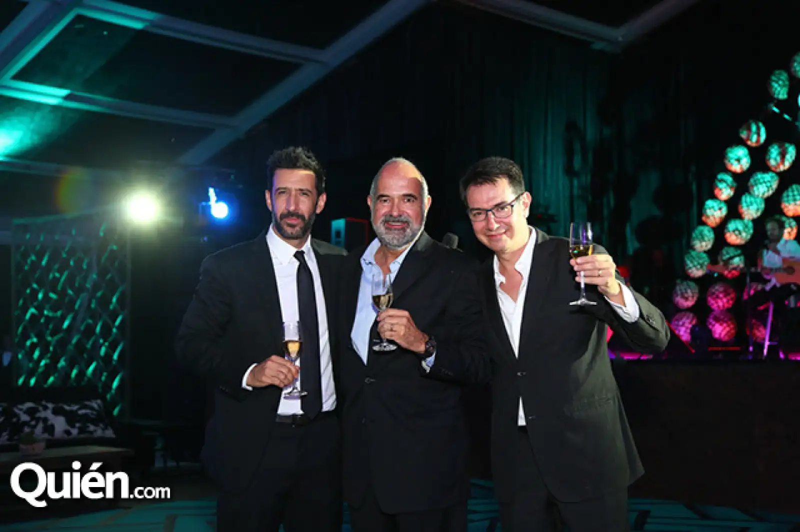 Chema Yazpik,Enrique de Colsa y Eric Seiersen