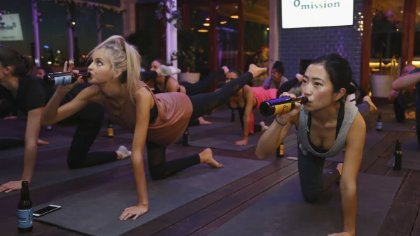 Beer Yoga