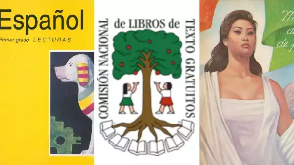 Portadas de algunos libros de la SEP, hechos por la Conaliteg.